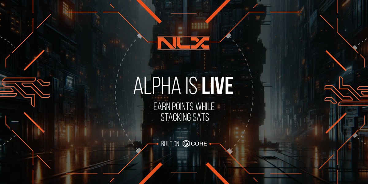 NLX Alpha is officially open on <a href="/Coredao_Org/">Core DAO 🔶</a>

The first 40 users have been whitelisted

Whitelisted users can start earning points while trading on Testnet Alpha

☢️🪂☢️