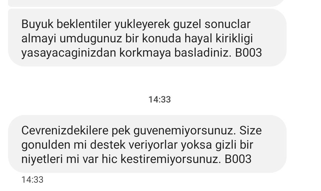 Yanlışlıkla astroloji paketi almışım, iki mesajda hayatı sorgulattı bana