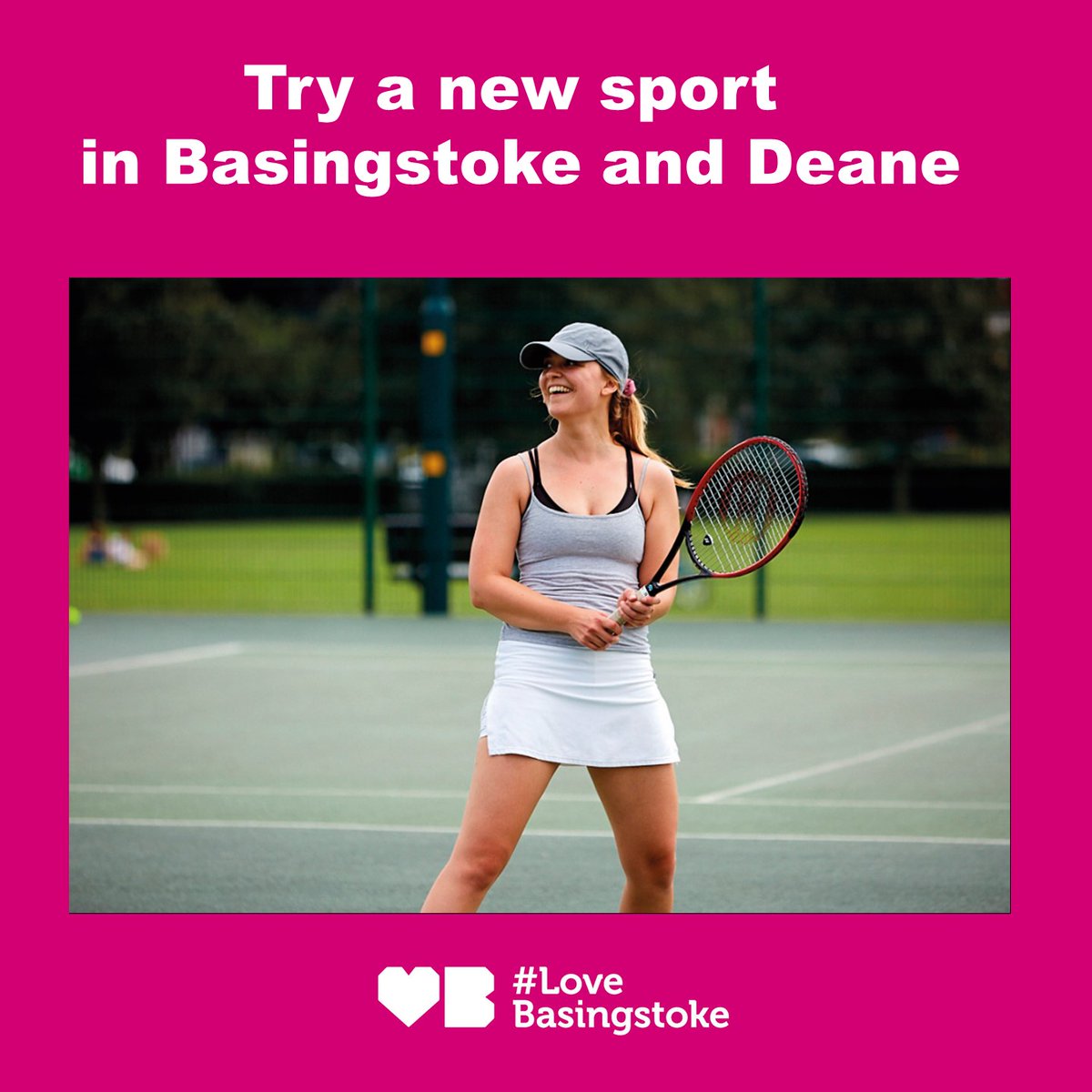 🏃🏼‍♀️ We are lucky that we have a wide range of participatory sports organisations in Basingstoke and Deane! If you or a family member is looking to try a new sport or even just get a little more active then take a look at our blog below: lovebasingstoke.co.uk/news/try-a-new… #LoveBasingstoke