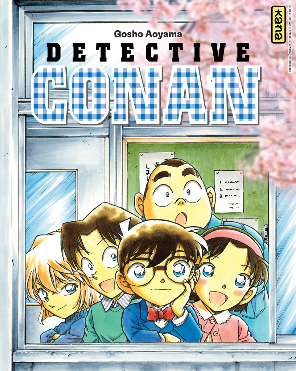 Profitez du printemps en compagnie de Shinichi Kudo aka détective Conan ! 💮 📌 Venez découvrir le chapitre 1 ici : bit.ly/4abMxgt