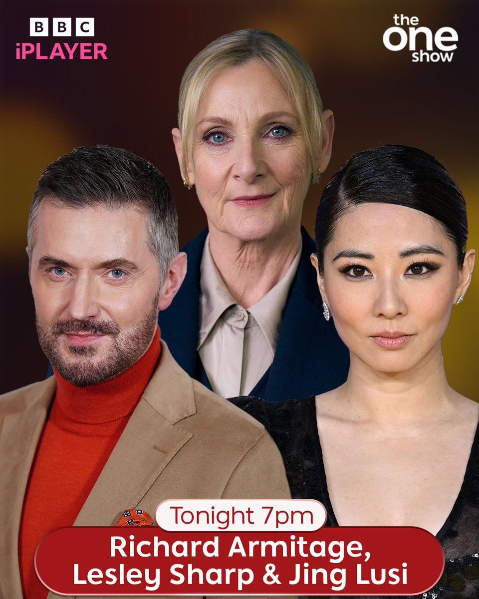 Fasten your seatbelts! @RCArmitage, Jing Lusi and Lesley Sharp will be telling us about the new spy thriller, 'Red Eye', on tonight's #TheOneShow. Do you have a question for them? Drop it below 👇 or email theoneshow@bbc.co.uk