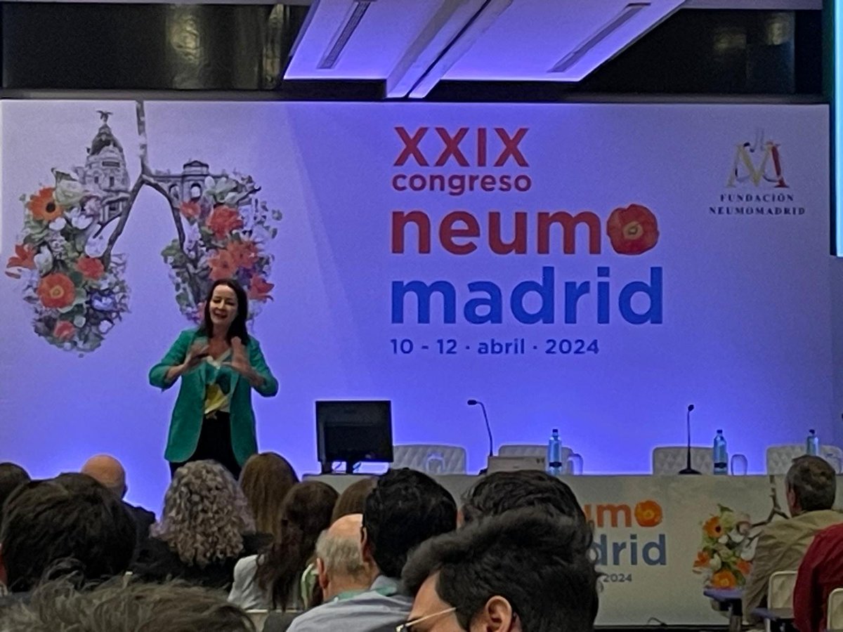 En el marco de la XXIX #CongresoNeumomadrid, patrocinamos la conferencia magistral ‘Comunicación no verbal: lo que se dice sin #palabras’ realizada por <a href="/EvaGarciaRuiz/">Eva García Ruiz</a>, Directora del <a href="/ISinergologia/">Instituto Español de Sinergología</a>, sobre #lenguaje no verbal no consciente y semiconsciente.

#SomosChiesi