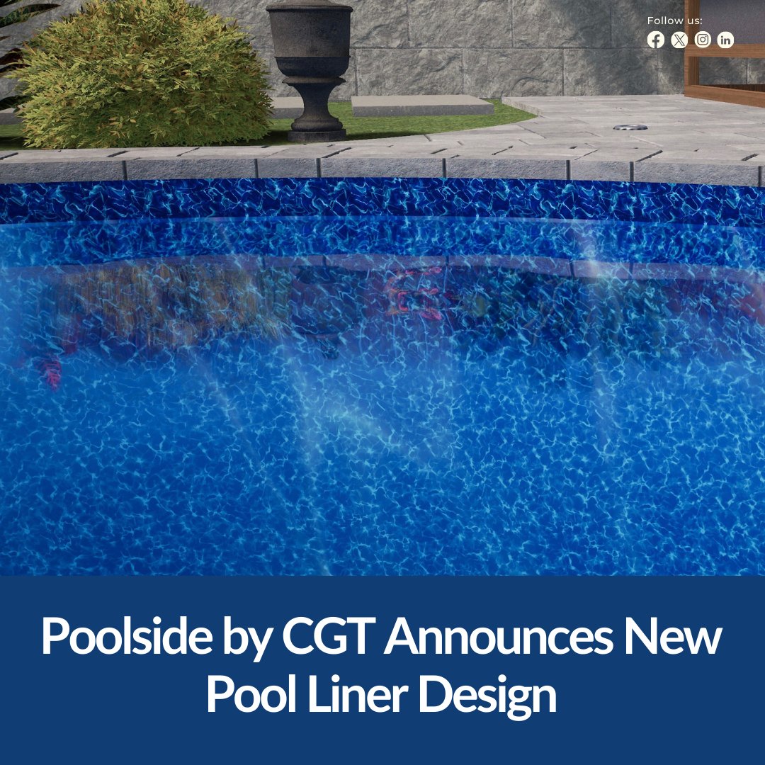 PoolProMag's tweet photo. Poolside by CGT has announced its new pool liner pattern for the year: Lake Tahoe.
Read More: https://t.co/2Ecux1L3BD
#PoolPro #PoolsideByCGT #PoolLinerPattern #LakeTahoeDesign #PoolDesigns #NewPoolLiner https://t.co/UegRFPU8L3