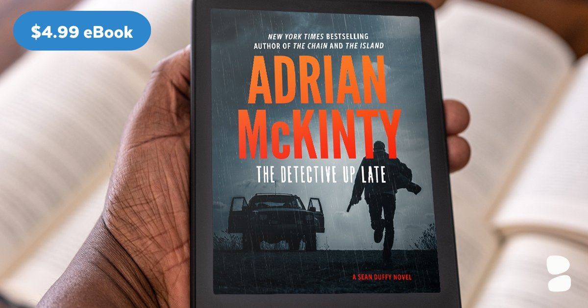 🕵️‍♂️✨ Dive into the thrilling world of @AdrianMcKinty's #THEDETECTIVEUPLATE at an unbeatable price! 📚 For a limited time only, grab the #ebook for just $4.99! Don't miss this gripping tale that'll keep you guessing till the very end. Act fast: amzn.to/3vO8W4w