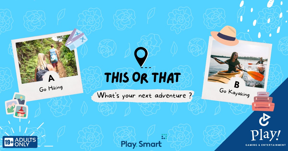 💫 What could be your next adventure? (a) Go hiking (b) Go Kayaking Let us know in the comments below. 👇 ow.ly/LTSP50RcP1U #YGK