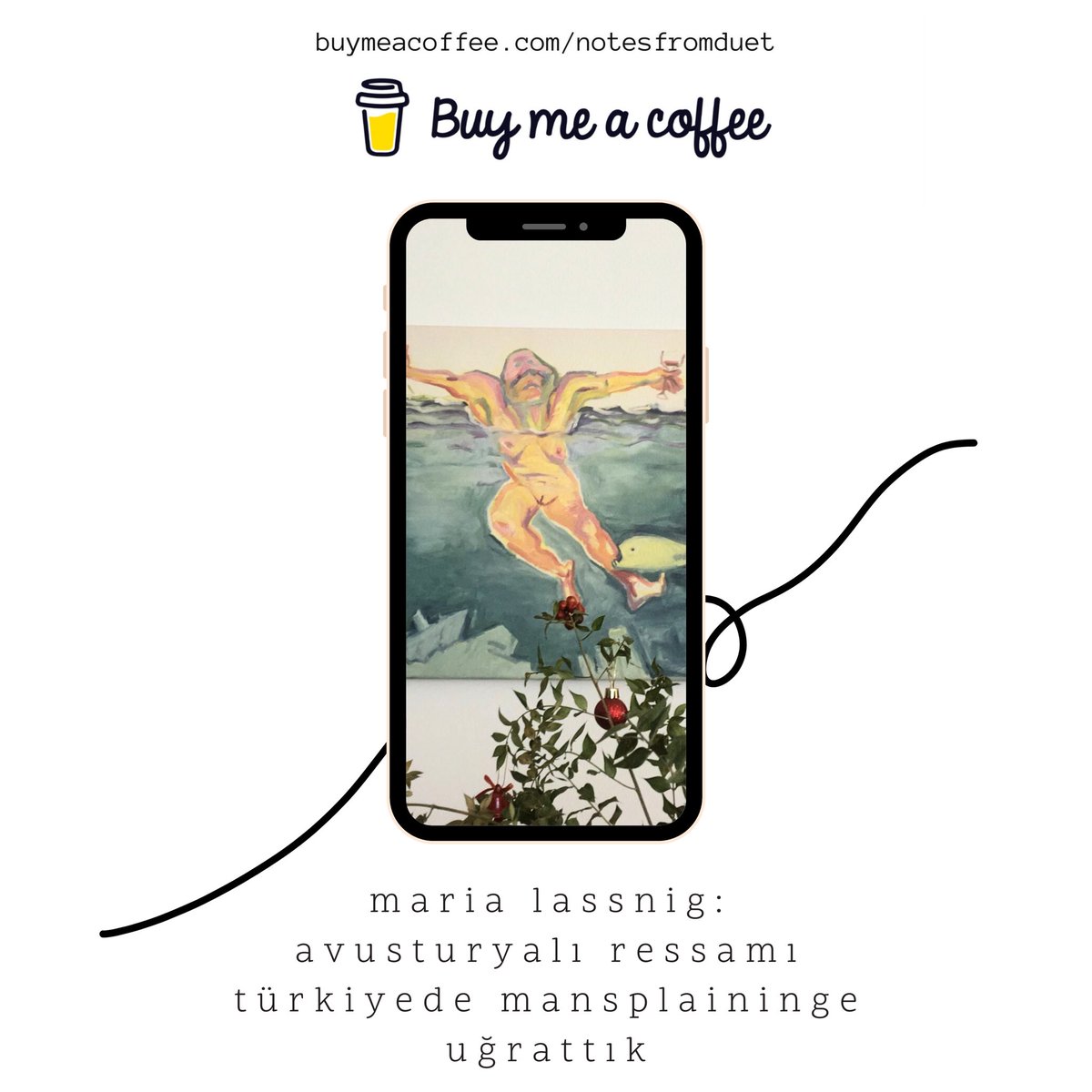 Duet (@duetdocumentary) on Twitter photo we just published a new post on my <a href="/buymeacoffee/">Buy Me a Coffee</a>
“maria lassnig: avusturyalı ressamı türkiyede mansplaininge uğrattık”
buymeacoffee.com/notesfromduet/… we just published a new post on my <a href="/buymeacoffee/">Buy Me a Coffee</a>
“maria lassnig: avusturyalı ressamı türkiyede mansplaininge uğrattık”
buymeacoffee.com/notesfromduet/…
