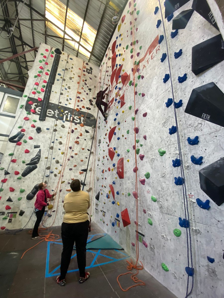 During the school holidays, SYC run exciting holiday activities for young people in their current year of support. During the Easter holidays, young people have gone climbing 🧗 Take a look at some of the photos from the climbing fun below 👇