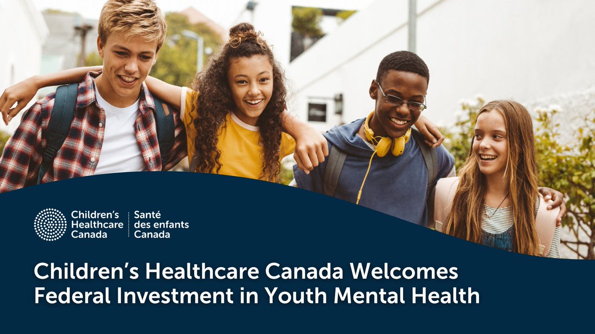 Children’s Healthcare Canada welcomes a $500 million investment for a new Youth Mental Health Fund, supporting community health organizations in providing comprehensive mental health services for youth and improving outcomes. bit.ly/4aMvVvJ