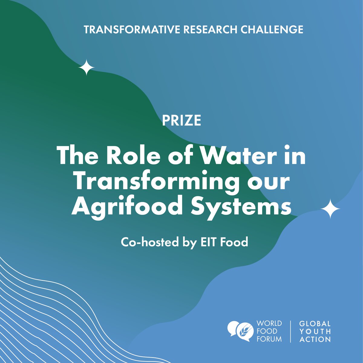 📣 Calling all innovators! We are launching the 'The role of water in our agrifood systems' research prize, co-hosted by EIT Food, for the Transformative Research Challenge. 👉 Read more and apply: world-food-forum.org/innovation-lab…