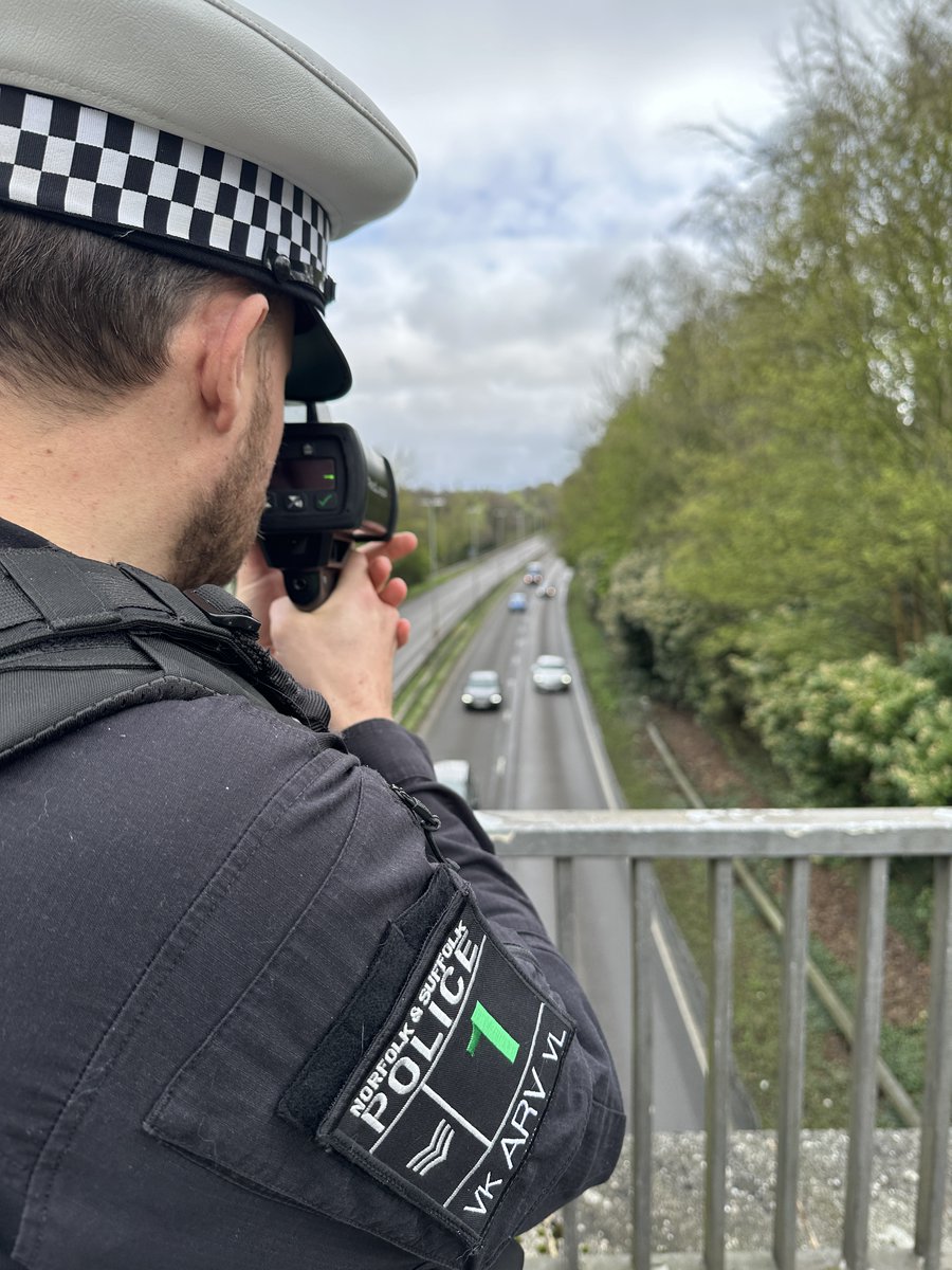 The #FatalFour campaign continues this week. Officers issued 8 speeding TORS in 1 hour in Norwich. Two drivers were caught doing in excess of 68mph in a 50mph limit. Speed kills, it is that simple. Find out more about the campaign here: orlo.uk/tYjTw