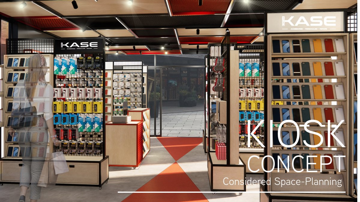 Kiosk Concept: Considered space-planning ensured that the final design provided uncongested access through the environment.
#retaildesign #interiordesign #retailconcept #visualmerchandising #shopdesign #retaildisplay #commercialdesign