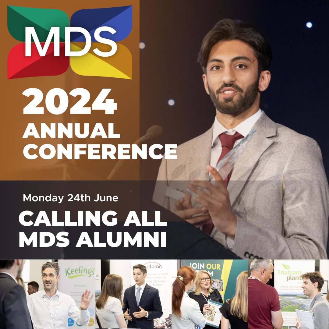 Calling all MDS Alumni - The 2024 MDS Annual Conference takes place on Monday 24th June and for the first time ever it is open for you to attend. Join us to meet and network with the leaders of tomorrow and our industry-leading members. #MDSAnnualConference2024 #Leadership