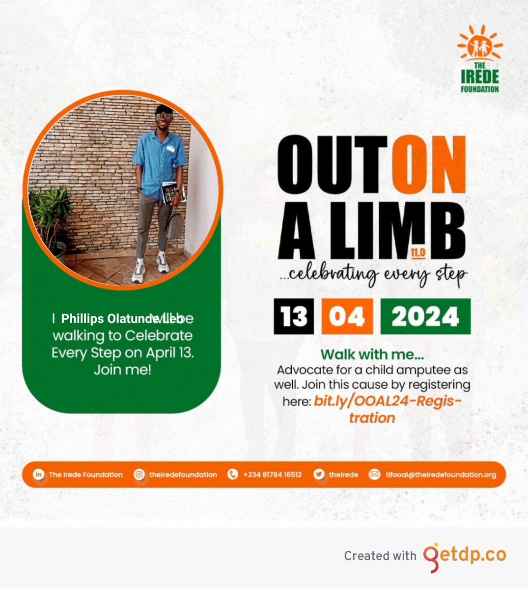 🧡💚🤍🤝 @theirede
#tif
#theiredefoundation
#ooal24
#celebratingeverystep