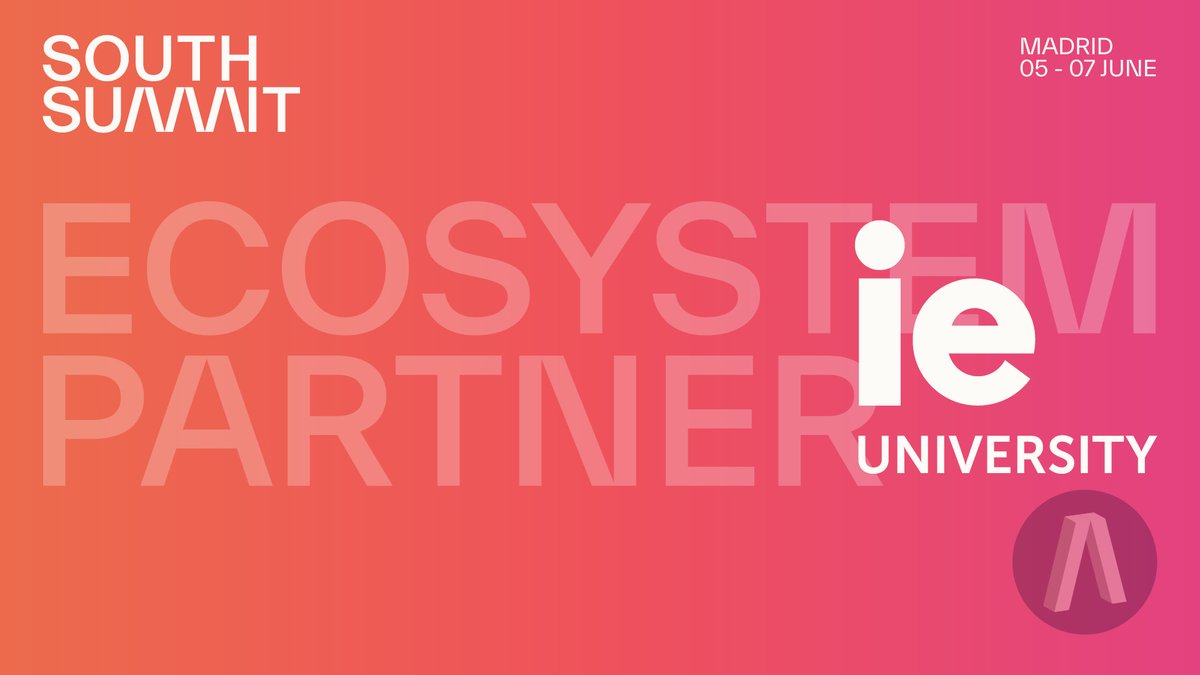 We welcome our partner in crime, @IEuniversity as an ecosystem partner for #SouthSummit24! Our partnership is as old as time itself, fostering innovation and collaboration from day one. 💙 southsummit.io/form-partner-w…