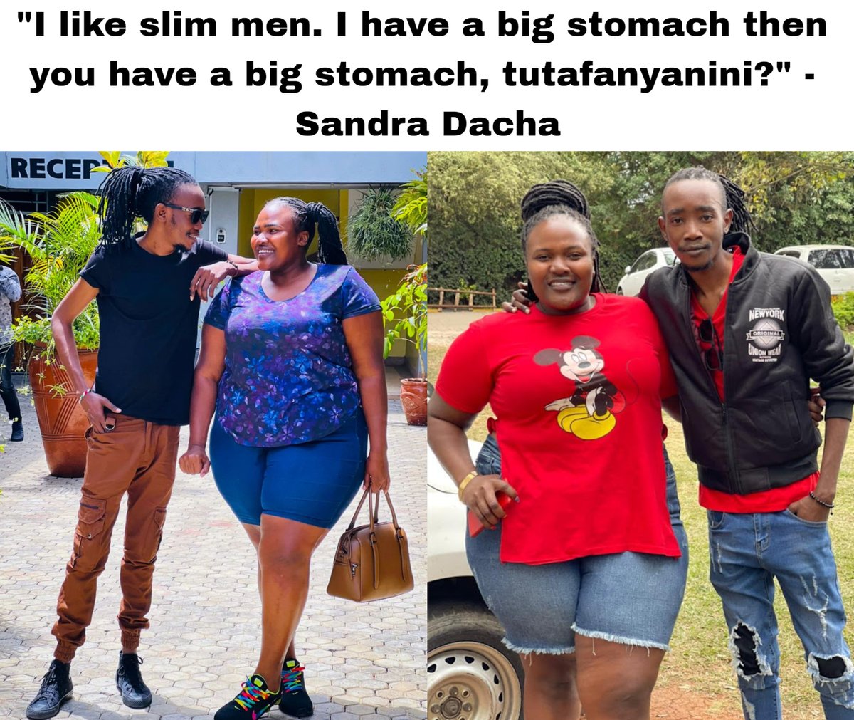 Sandra Dacha reveals her type