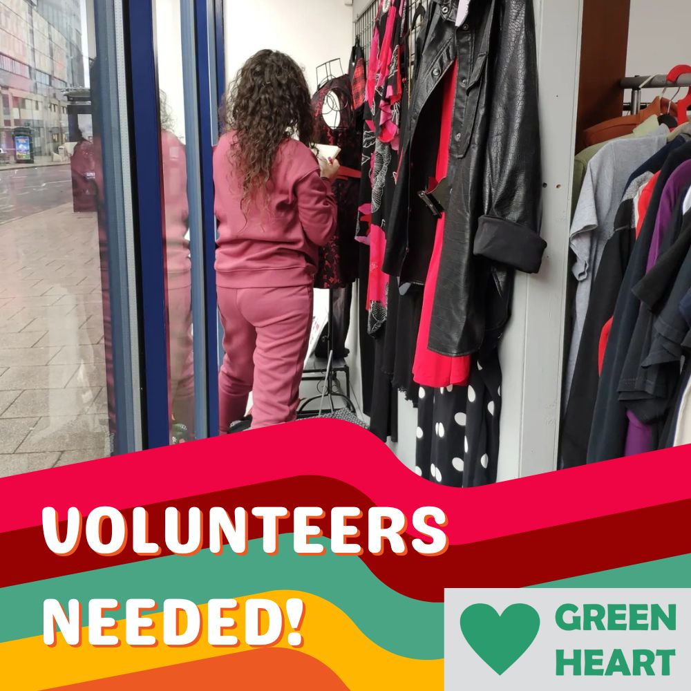 GREEN HEART is looking for volunteers in its preloved shop on Gateshead High Street and behind the scenes. Find out more: ourgateshead.org/ways-to-help/r… @OurGateshead