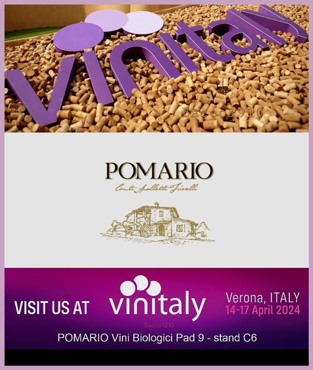 Loreto_1910's tweet photo. https://t.co/BbcLEx26JH🍷Pomario
torna al #Vinitaly; oltre ai suoi vini storici, presenterà “Radura”, un #Vino rosso-intenso che matura 12 mesi in Legno, per poi essere affinato in anfora.
#Vinitaly2024 #Verona #Ais #GamberoRosso #Bibenda #OnTipsUp #Pomario
Pomario
#Bacco1910 https://t.co/lMMRD8hkaN