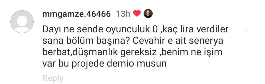 Eskiden Gökhanla Buseye saldırırdınız,şimdi de sıra Alpa mı geldi?Yeni günah keçisi Alp mı?Bu ne terbiyesizlik?Böyle yapınca havalı cool mu oluyorsunuz🤬?Cevahiri sevmeye bilirsiniz kalp kıramazsınız.Yaptığınız çok yanlış ve ayıp😒.Utanın kendinizden.
#CevahirŞeyhanlı