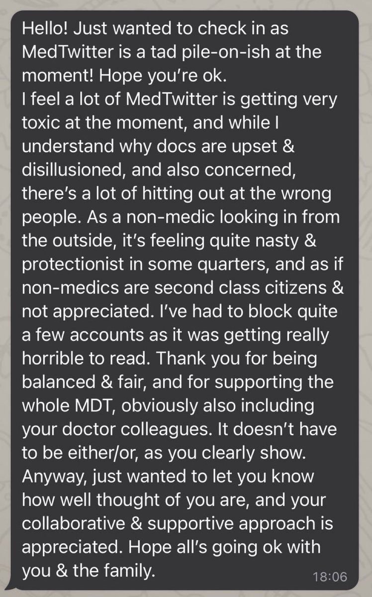 Feedback for #MedTwitter - Some are bringing the profession into disrepute. Please stop.