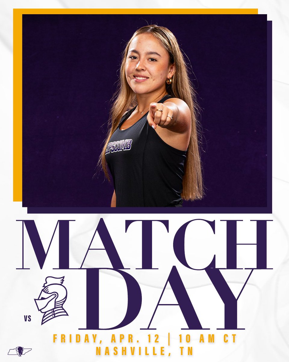 It’s a big time 𝐌𝐀𝐓𝐂𝐇 𝐃𝐀𝐘 for our squad‼️ This morning’s details ⤵️ 🆚 Bellarmine 📍 Nashville, TN 🏟️ Huston-Marsh-Griffith Tennis Center ⏰ 10:00 AM CT 📊 bit.ly/4amVnYR #IntoTheStorm ⛈️ | #HornsUp 🤘