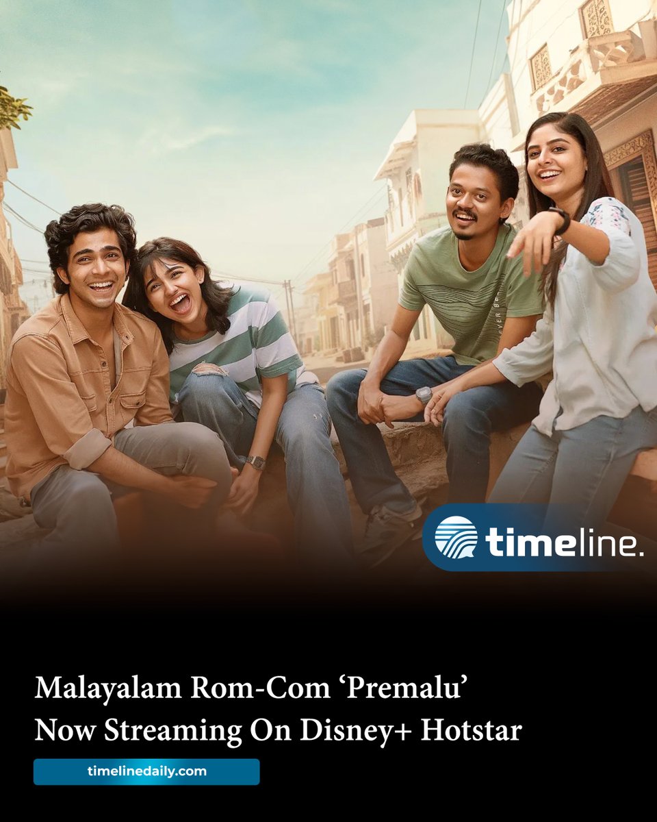 #Malayalam Rom-Com ‘#Premalu’ Now Streaming On #Disney+ #Hotstar timelinedaily.com/entertainment/…