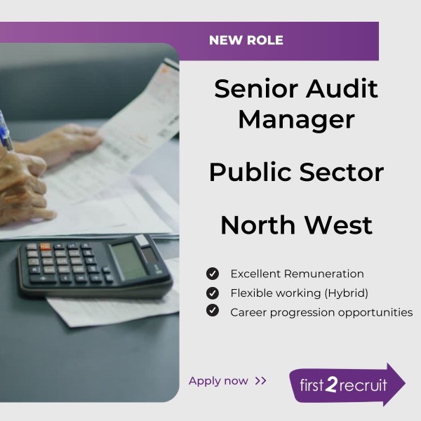 New role!

📞 01722 440 168
📧 office@first2recruit.co.uk

#SeniorAuditManager#AuditJobs#NorthWestJobs#Audit tinyurl.com/ykx6jm2t