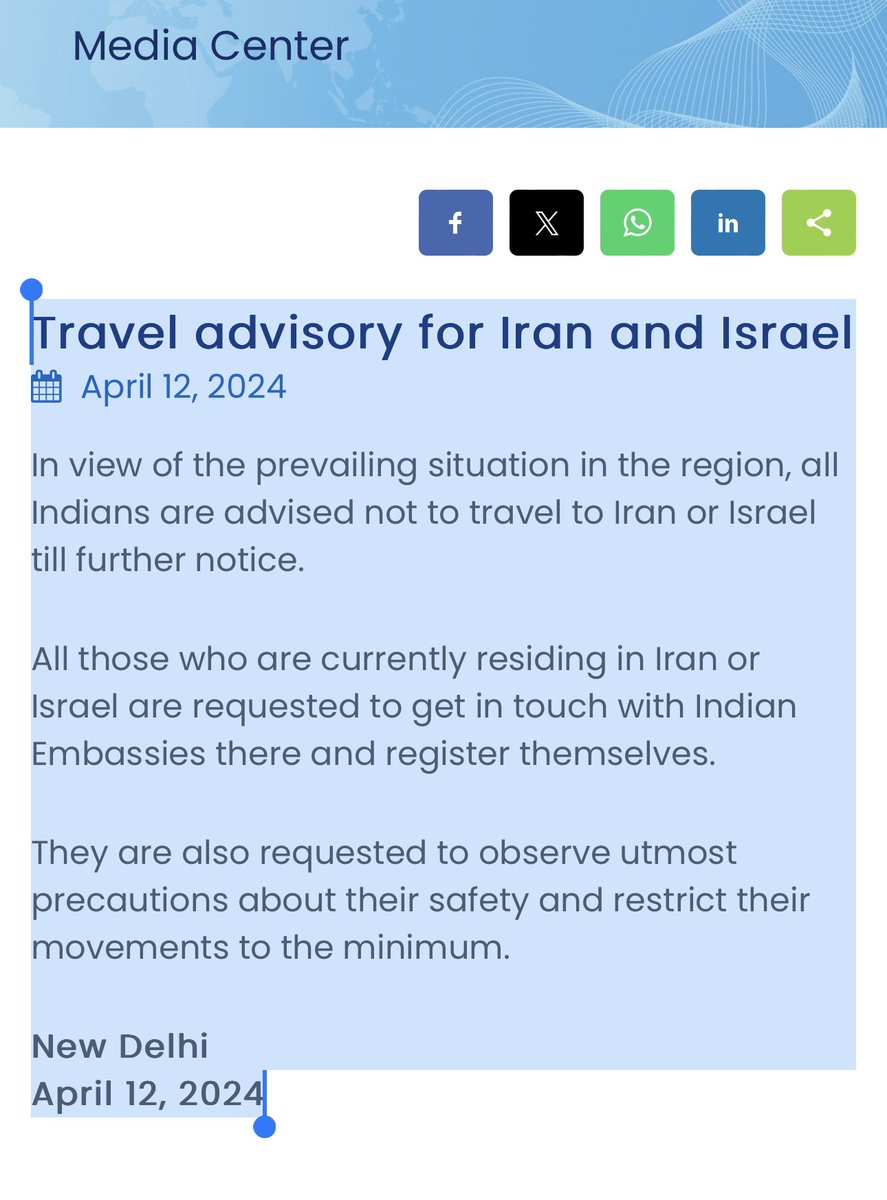 Then why are Indians being sent to work in Israel?