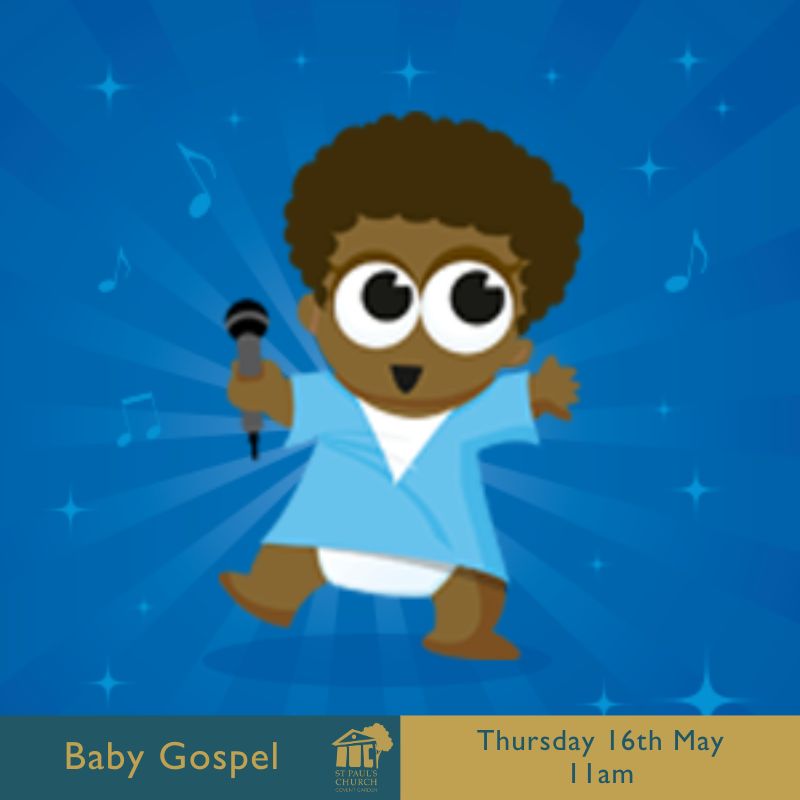 🎵🍼🎉Baby Gospel Family Concert 🎵🍼🎉 Thursday 16th May | 11am Baby Gospel is back! Baby Gospel is a an uplifting family concert of soul, Motown and gospel music, featuring the astonishing vocal talents of London’s CK Gospel Choir. 🎟️ actorschurch.ticketsolve.com/shows/87360268…