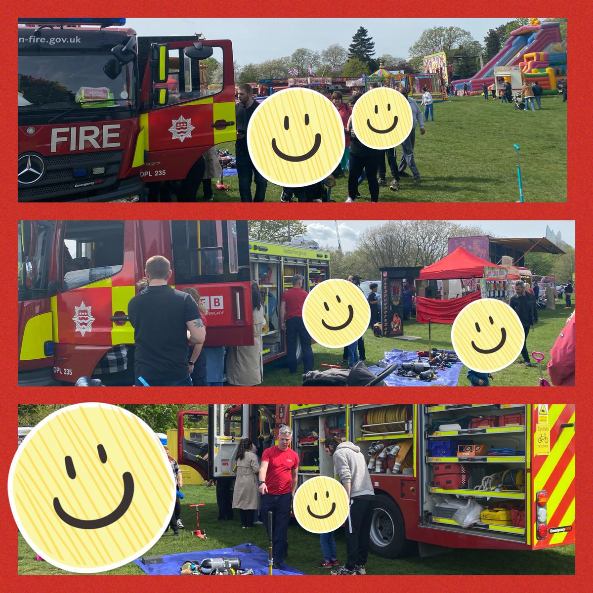 Come and see us today at Eid in the park!! #ActonPark #LFB #Eid2024