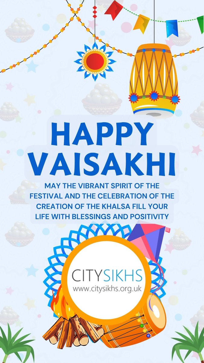 City Sikhs would like to wish everyone a very happy Vaisakhi 📷📷

ਸਿਟਿ ਸਿੱਖ ਤੋਂ ਆਪ ਸਭ ਨੂੰ ਵਿਸਾਖੀ ਦੀਆਂ ਲੱਖ ਲੱਖ ਵਧਾਈਆਂ 📷📷