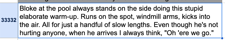 Not really a confession exactly so not sticking it on @fesshole but there's something relatable about it - being slightly irrationally annoyed by other people's basically harmless existence