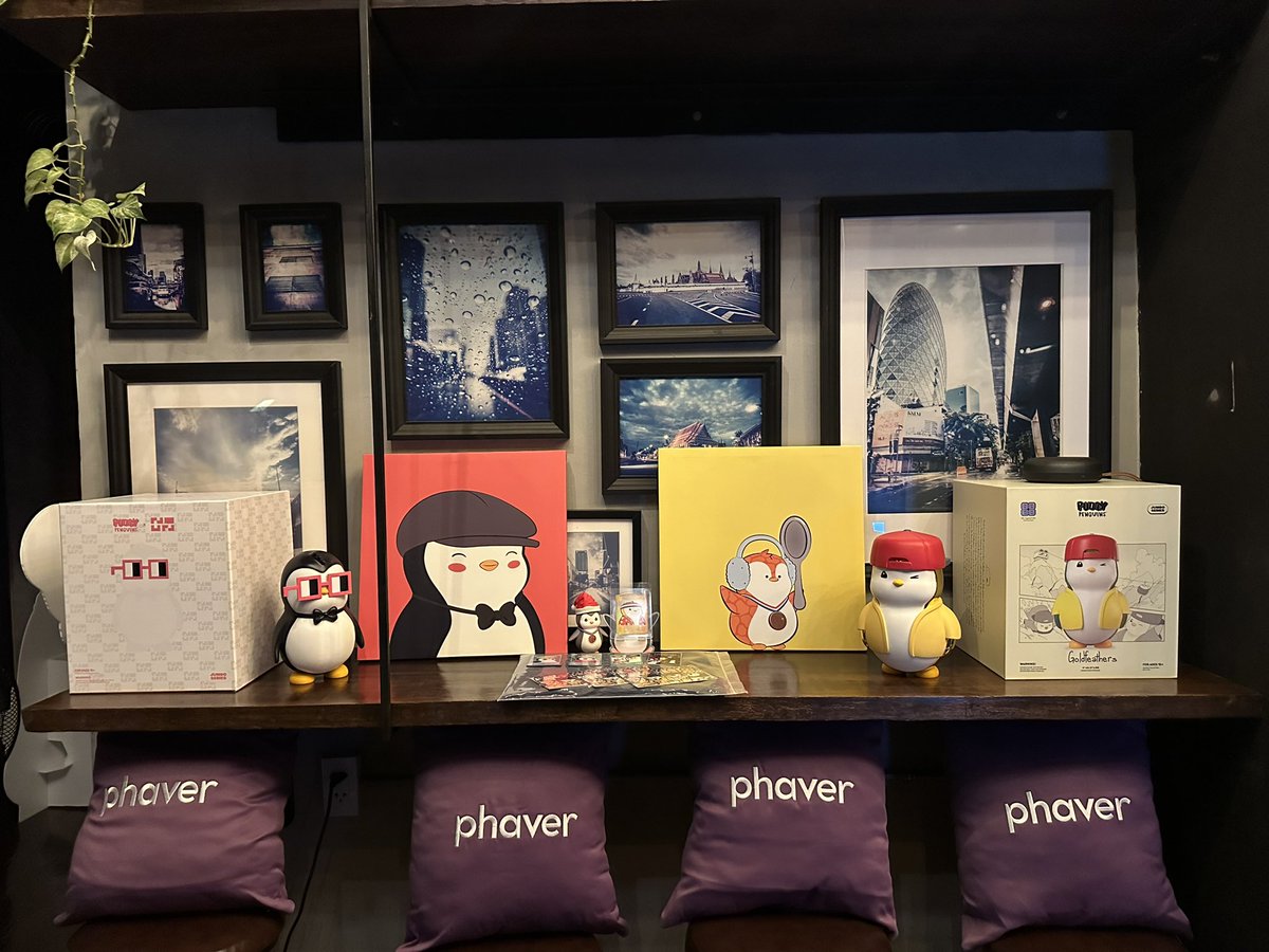 Phaver Pudgy House Thank you @phaverapp for supporting @pudgythailand and @PudgyAsia community. Can’t wait to meet yall at #PudgySongkran