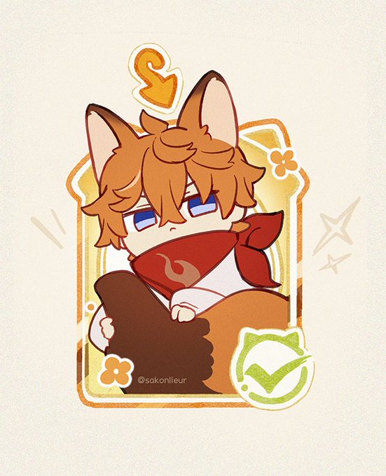 「fox boy holding」 illustration images(Latest)