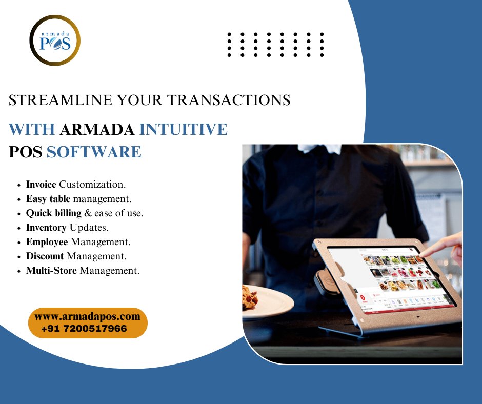 POS_armada_1331's tweet image. Transform your business with Armada affordable and dependable POS system

Kindly join for More info:
whatsapp.com/channel/0029Va…

Call Us Now!
+971 551957687
+91 7200517966

Visit Our Website: armadapos.com

#possoftware #restaurantsoftwarebilling #bilingsoftware
