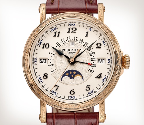 PATEK PHILIPPE / RETROGRADE PERPETUAL CALENDAR

Patek Philippe unveils the Rare Handcrafts Retrograde Perpetual Calendar, featuring a self-winding caliber and a beautifully engraved rose gold case. Discover the art of precision and elegance.

#PatekPhilippe #RareHandcrafts