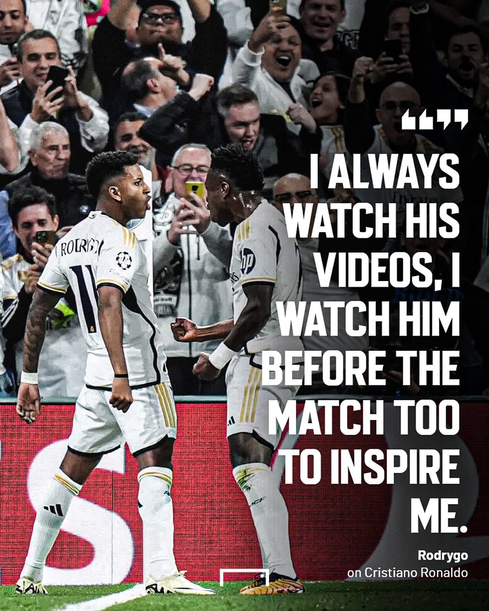 Cristiano Ronaldo is an inspiration 🐐