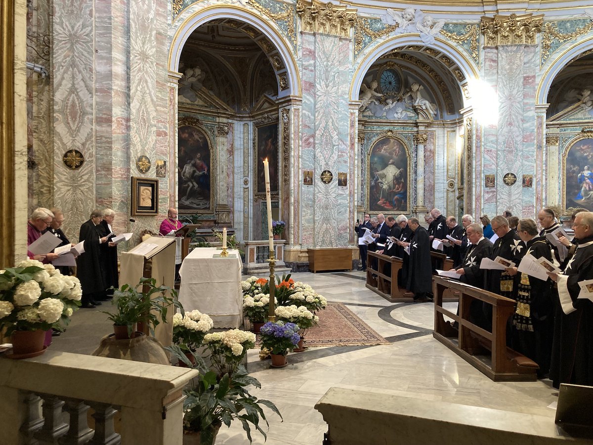 The Alliance of the Orders of Saint John meet on Friday 12 and Saturday 13 April, hosted by the Sovereign #OrderofMalta in the Magistral Palace of Rome, for two days of prayer, reflections and initiatives. orderofmalta.int/news/alliance-…