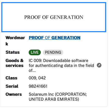 ☀️ SOLAREUM - TRADEMARK UPDATE ☀️ One thing is certain in life ... Governments have their own calendars & timelines that the outside world cannot really influence. Current timeline for a TM to be reviewed/issued in the USA by the USPTO is 9+ months ... Imagine ! GREAT News is,