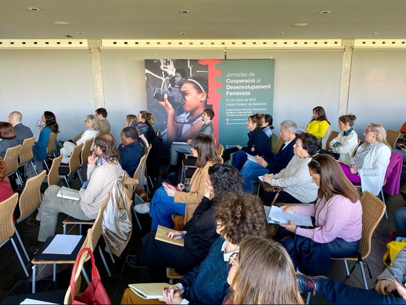 🌎 Un equip de la DG de Cooperació i Immigració ha participat a les Jornades de #Cooperació al Desenvolupament feminista, organitzades per @cooperaciocat👇