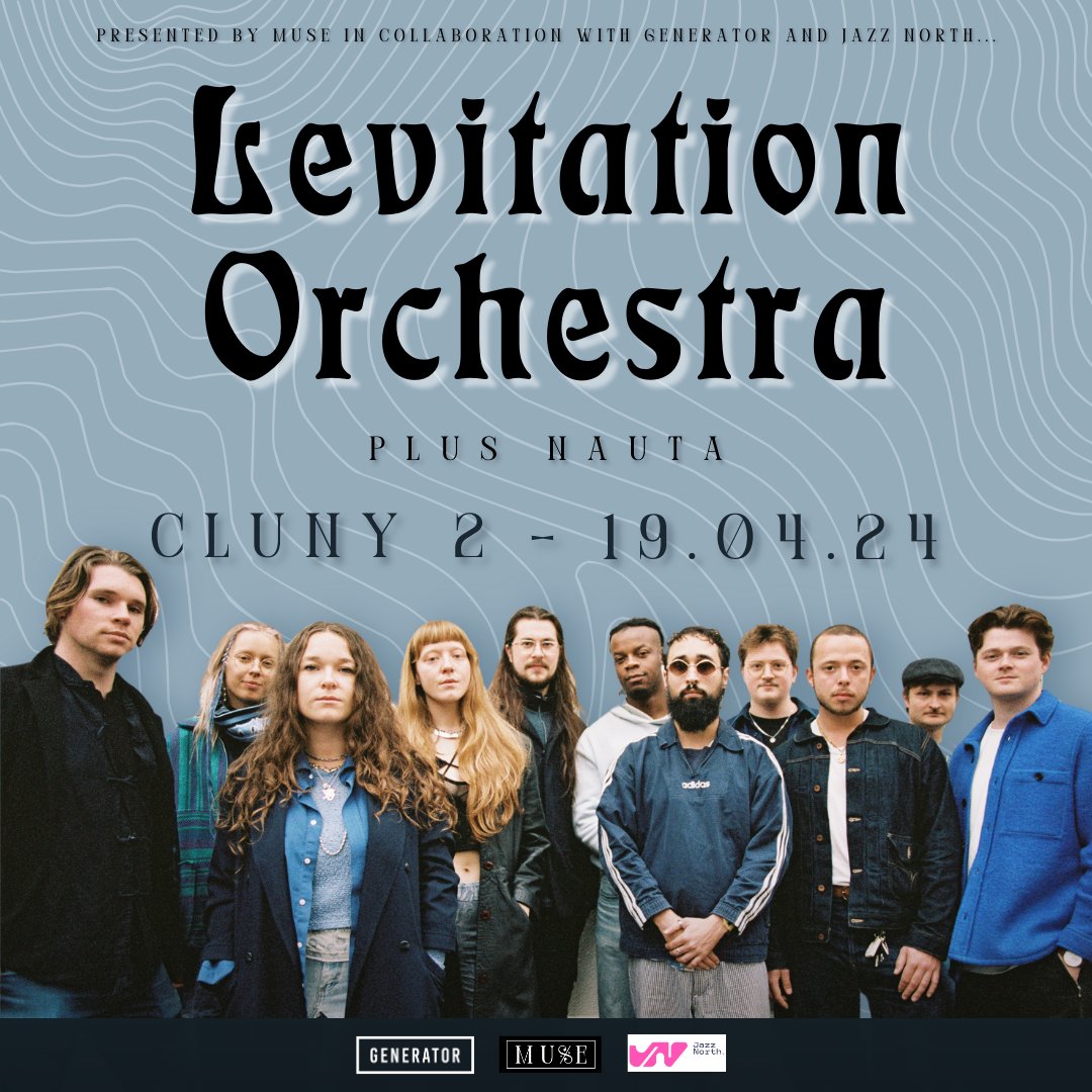 Our partnership with @GeneratorNE is helping deliver the next gen. of jazz promoters thru mentorship, networking + business support. Katrina Miller is 1 of 4 we've been working with. She's putting on @levitationorchestra at @thecluny on 📆Fri 19 April. ➡️thecluny.com/listing/levita…