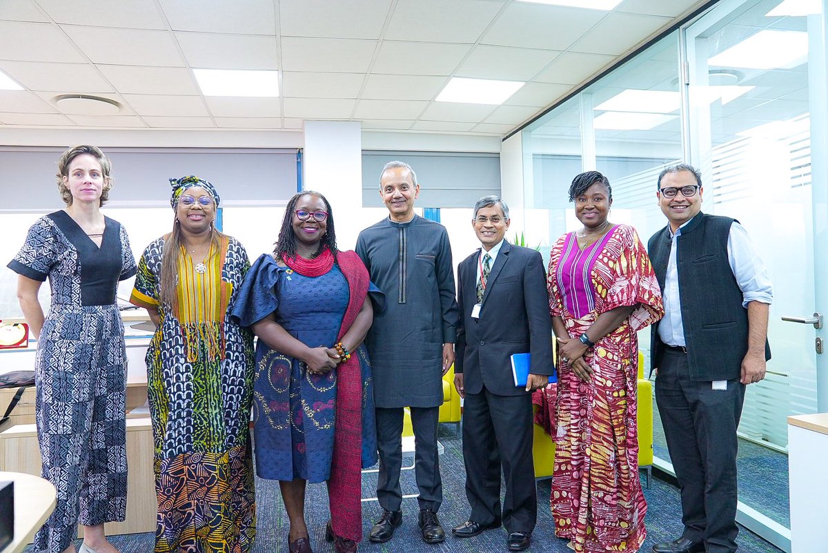 A great way to end the week meeting the @WorldBank Country Director🇳🇬 Shubham Chaudhuri to pay my courtesies. Appreciated our long-standing cooperation in more than 100 countries 🌎. Pledged our cont’d partnership 🤝aimed at supporting the @NigeriaGov achieve its dev. goals.
