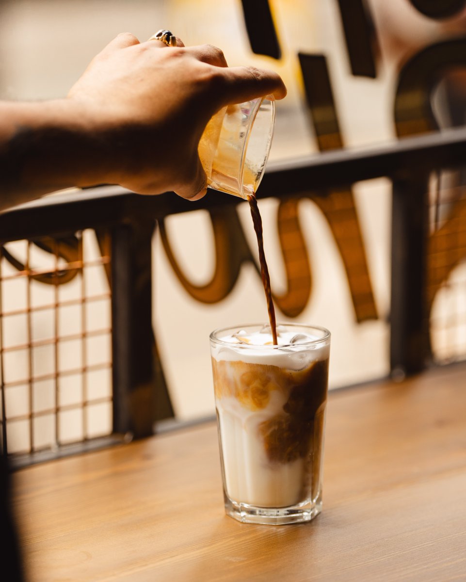 ✨Introducing our new Salted Caramel Oat Iced Twist.✨ It's a twist on the classic iced latte, using half cold milk and half steamed milk to get a really sweet, smooth texture, with a salted caramel kick that takes it to the next level. Read more here: loom.ly/Y2h3_Rk