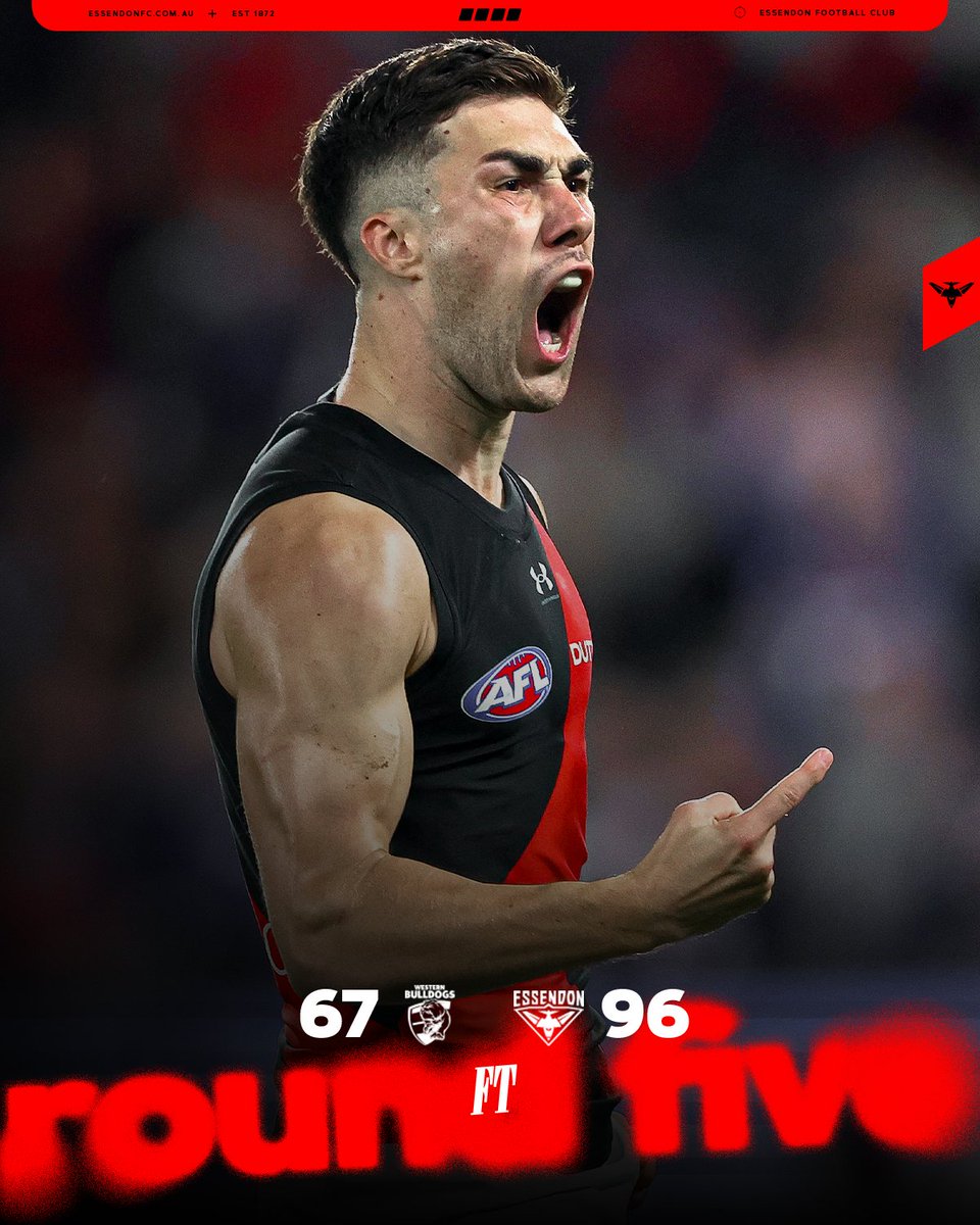 essendonfc's tweet image. Responded.

#godons