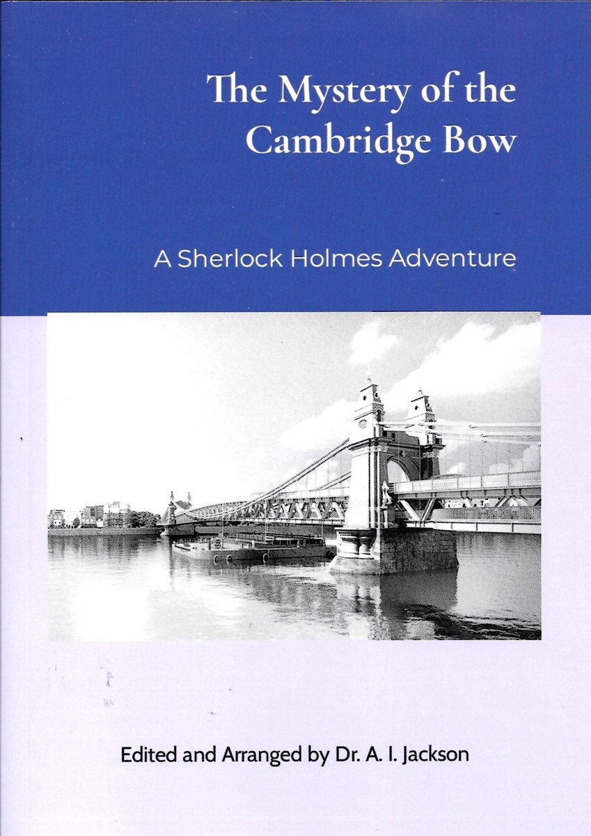 On HTBS: March 1886, a month before @theboatrace, the bow in @CUBCsquad is found dead, doors locked from the inside. Sherlock Holmes is called to solve The Mystery of the Cambridge Bow, edited by Dr. Aaron I. Jackson, “the Northern One” of @brokenoarspodc1 heartheboatsing.com/2024/04/12/hol…