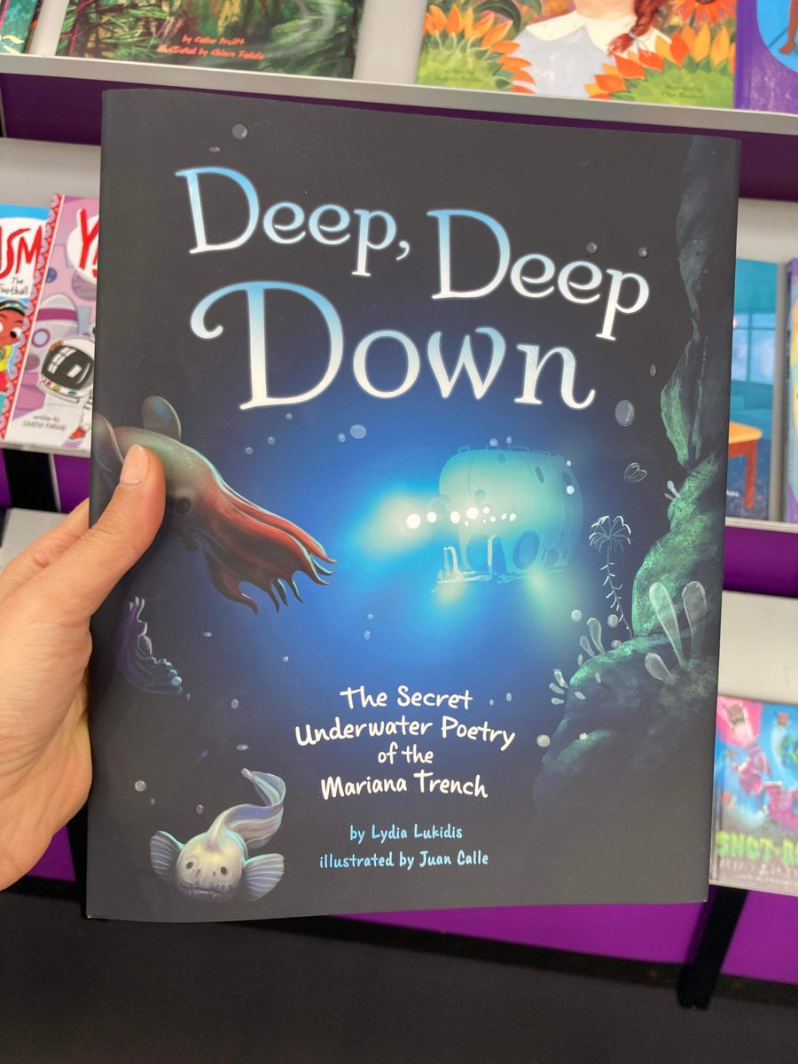YAY! So excited that my book made an appearance at the Bologna Children's Book Fair. What an honor!! @BoChildrensBook @CapstonePub #kidlit #writingcommunity #amreading #amwriting #books #STEM #education #children #deepsea
