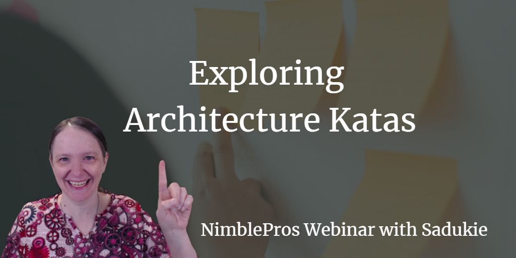 Join us for a hands-on webinar happening on May 29 where we dive into Architecture Katas, a practical approach to honing your design skills through guided exercises:

bit.ly/3SFijek

#SoftwareArchitecture