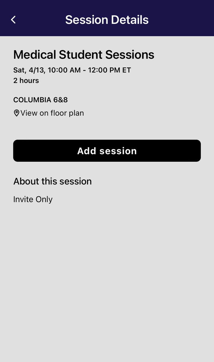 Don’t forget to download the @RadiologyACR meeting app and create a profile!  #Medstudents and #futureradres programming is Saturday 10a-12p don't miss it!