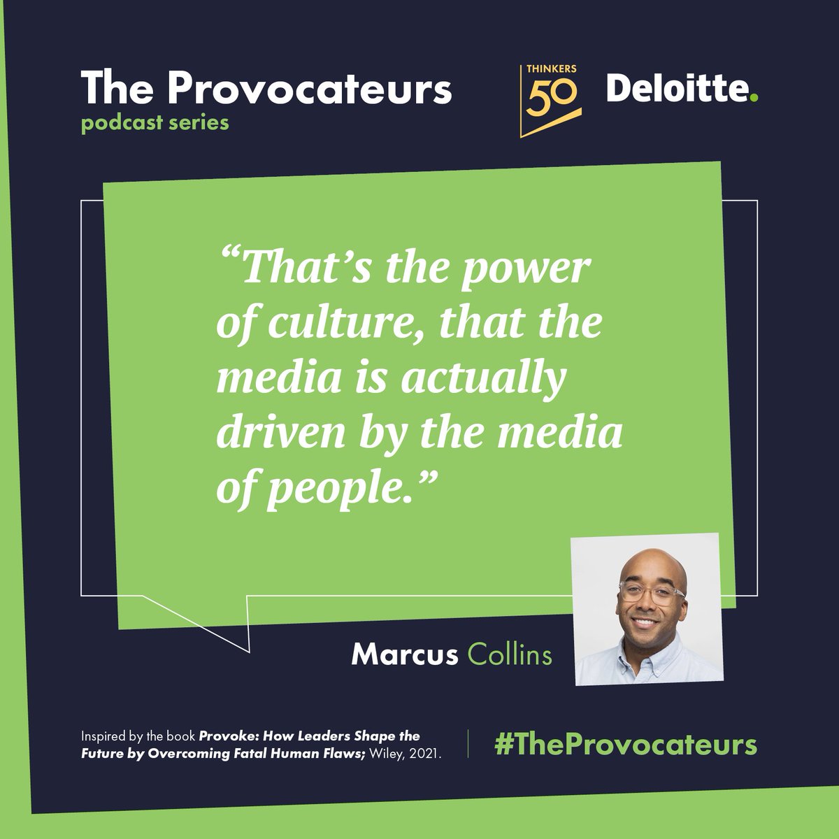 According to culture expert @marctothec, the power of cultural belonging reaches far. Just how significant it is for people and business is one of many avenues we explore on the latest episode of #TheProvocateurs Podcast, out now: thinkers50.com/blog/the-provo…