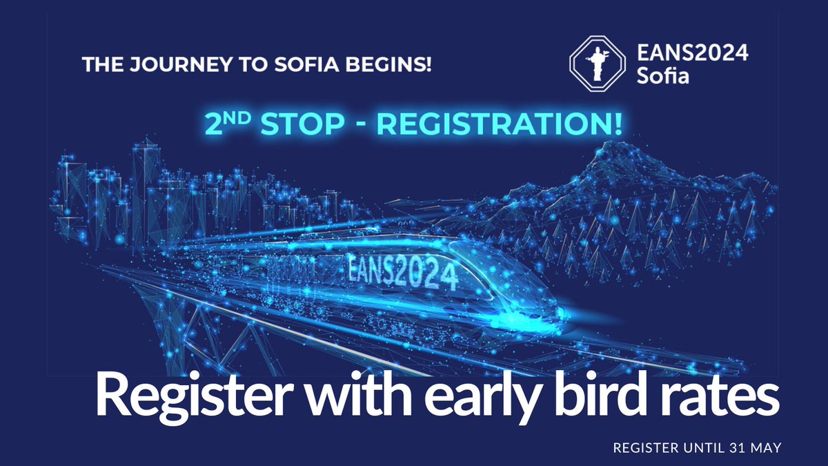 🤩EANS2024 Congress: Register now with early bird fees available until 31 May! Enjoy reduced registration prices for young neurosurgeons, 8 parallel halls, top-quality presentations, ground-breaking lectures, amazing networking opportunities, a large industry exhibition, the…