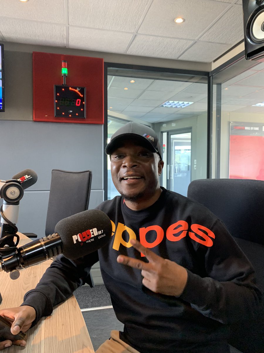 [ON AIR] Hanging Out With Multi-award winning Gospel artist Takie Ndou. @PabiMoloi is joined by the artist in studio. #POWERLunch